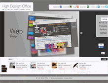 Tablet Screenshot of highdesignoffice.com